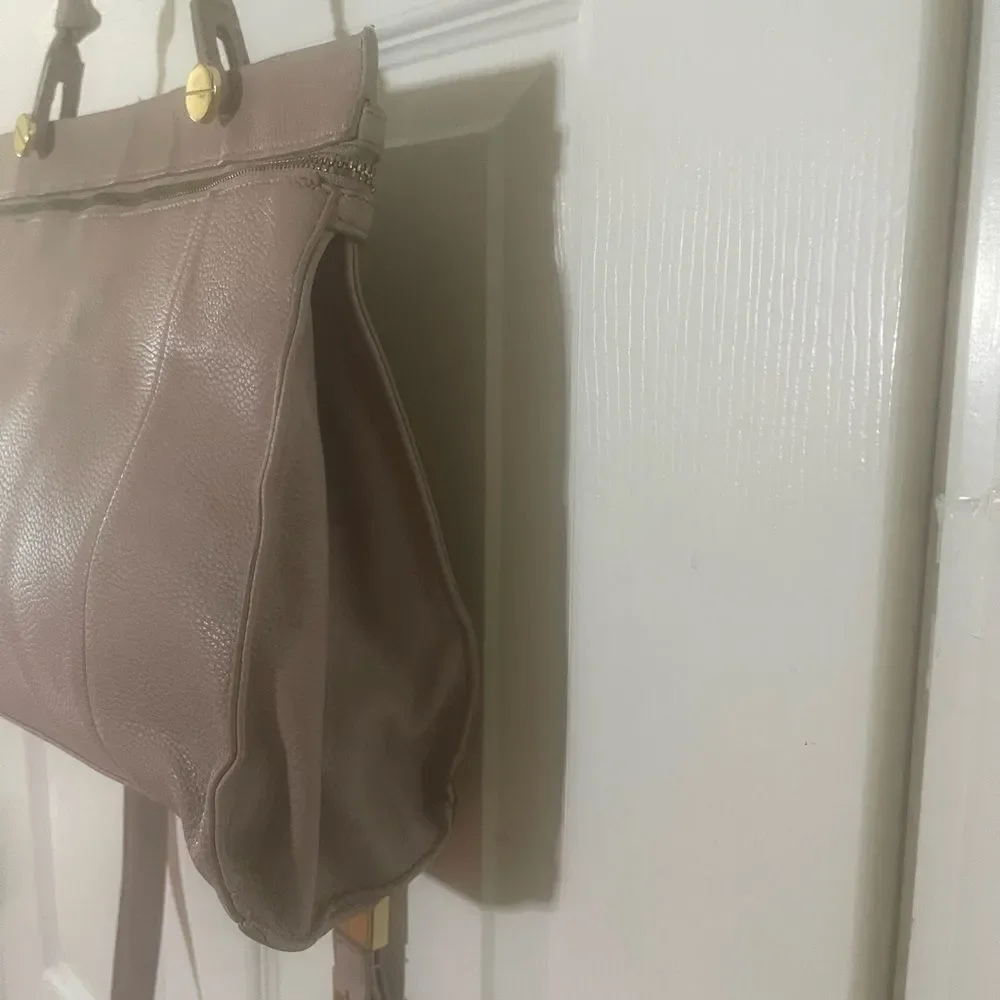 Foley and Corinna Satchel Synthetic pale purple, medium Satchel/shoulder bag.